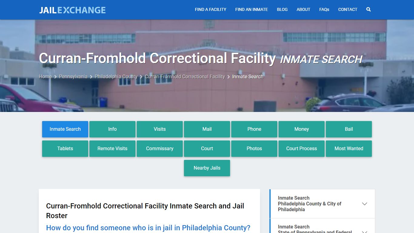 Inmate Search: Roster & Mugshots - Curran-Fromhold Correctional ...